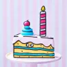FunCakes Sea Blue rolled fondant, 1 kg