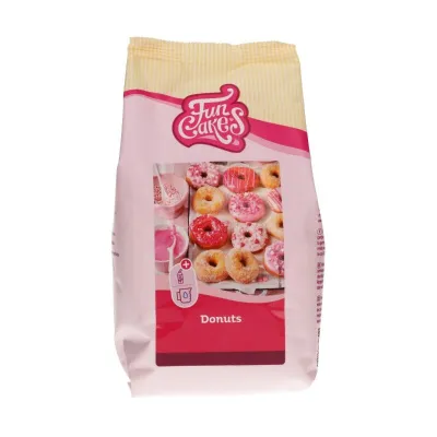 Donut Mix Backmischung - Perfekter Teig für Donuts, 500g