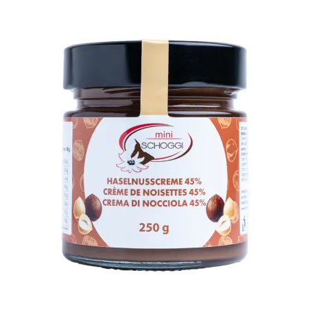 Crème de noisettes 45%, 250 g