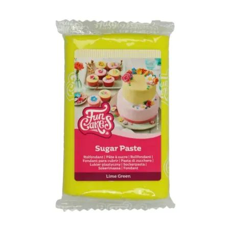 FunCakes Sugar paste Lime Green, 250 g