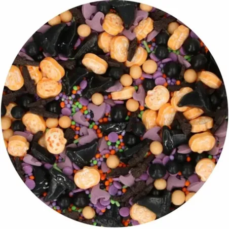 Décor à saupoudrer Halloween fantastique, 70 g