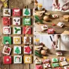 Sugar decoration gingerbread men, 6 pieces