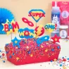Super sprinkles glassa per torte a goccia blu scuro, 300 g