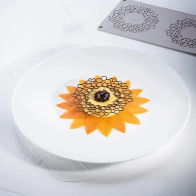 Silikonform Hüppen Blumenkranz, 3 Stück