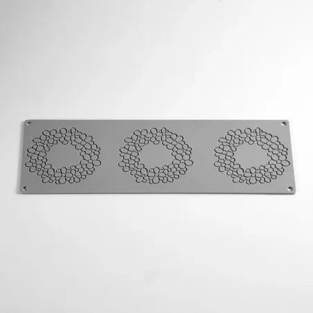 Stampo in silicone Hüppen per corone di fiori, 3 pezzi