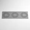 Silicone mold Hüppen flower wreath, 3 pieces