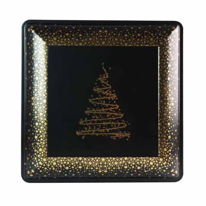 Biscottiera Pioggia di stelle, 200 x 200 x 110 mm