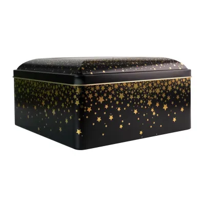 Biscottiera Pioggia di stelle, 200 x 200 x 110 mm