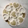 Silicone mold hearts Eros Ø 18 cm