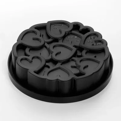 Silikonform Herzen Eros Ø 18 cm
