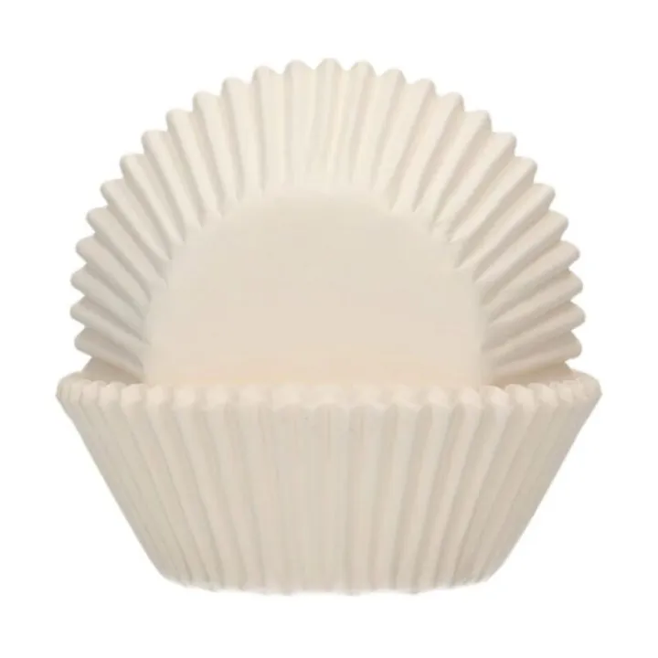 FunCakes Backförmchen Weiss, 48 Stück