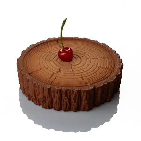 Moule en silicone Tronc d'arbre, Ø 18.5 cm