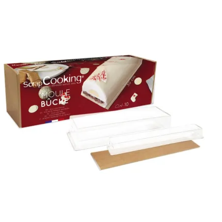 Set Weihnachtsbûche con inserto e scatola