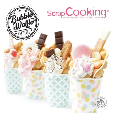Piastra per waffle Bubble Waffle Factory – 700 Watt