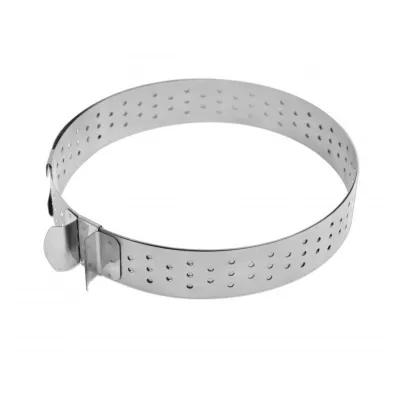 Perforierter Tortenring erweiterbar – 16 bis 30 cm