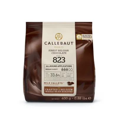 Callebaut Milchschokolade 33.6%, 400 g