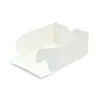 Scatola per dolci bianca 25,4 x 25,4 x 15,2 cm