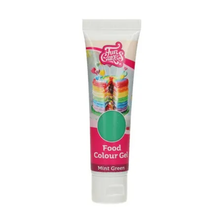 FunCakes Colorant alimentaire gel Mint Green, 30 g