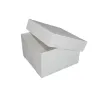 Weisse Tortenschachtel rechteckig 45.7 x 35.6 x 15.2 cm