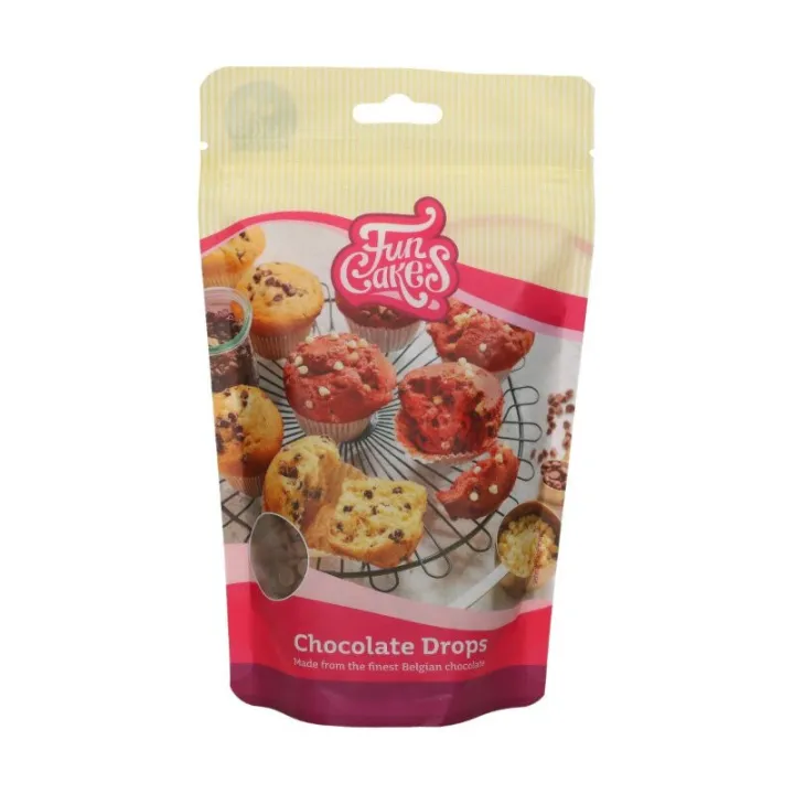 FunCakes Drops au chocolat fermes au lait, 350 g