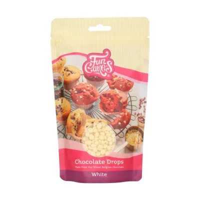 FunCakes Schokoladendrops backfest weiss, 350 g