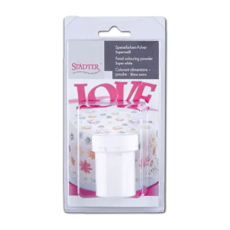 Pulverfarbe Superweiss, 20 g