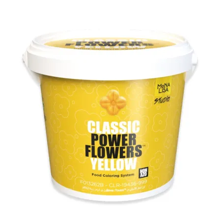Monna Lisa Power Flower colorante alimentare giallo, 500 g