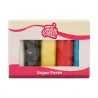 FunCakes Rollfondant Multipack Primärfarben, 5x100g