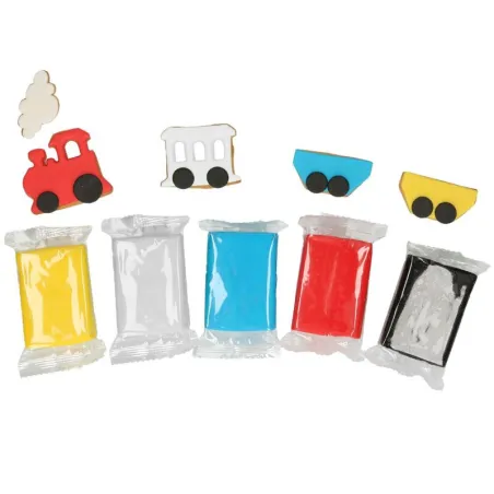 Rotolo di fondente FunCakes multipack colori primari, 5x100g