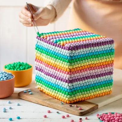 Super Sprinkles Chocolate Pearls Colored, 1 kg