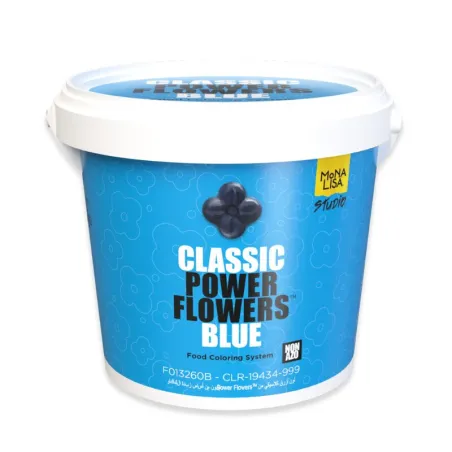 Colorant alimentaire bleu Mona Lisa Power Flower, 500 g
