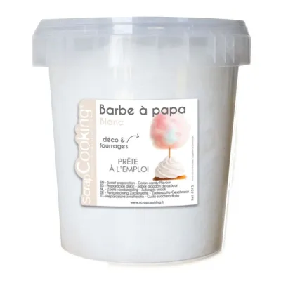 Fertige Zuckerwatte Weiss, 35 g
