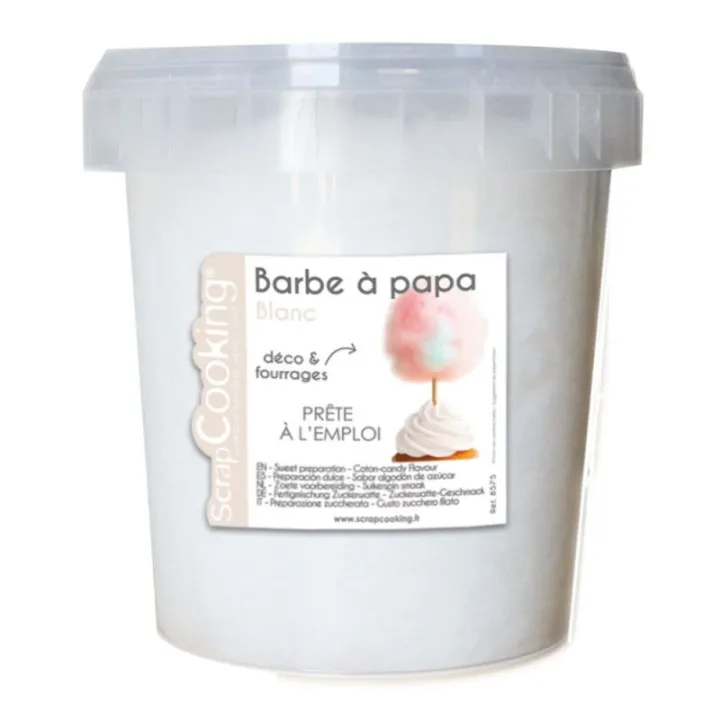Fertige Zuckerwatte Weiss, 35 g