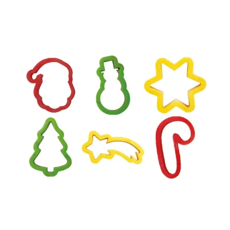 Set d'emporte-pièces Noël, 6 pièces, plastique