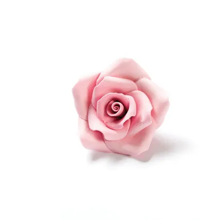Grandes roses en sucre, rose