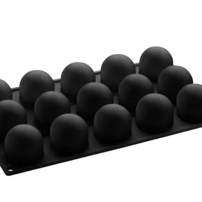 Silikonform Kugel Ø 43 mm, 15 Stück