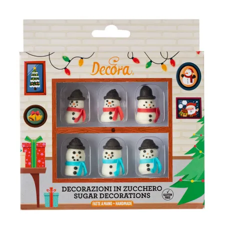 Christmas sugar decorations