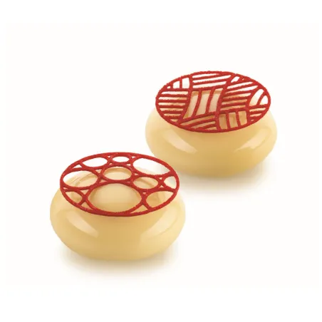 Stampo per Hüppen Palline di Natale, 6 pezzi - Tappetino in silicone