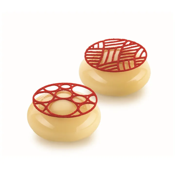 Stampo per Hüppen Palline di Natale, 6 pezzi - Tappetino in silicone