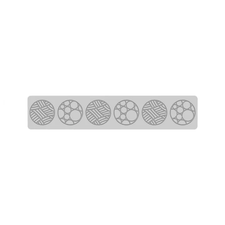 Moule à bricelets Boules de Noël, 6 pièces - Tapis en silicone