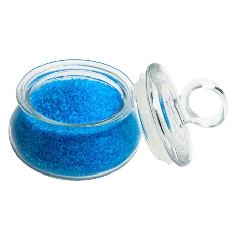 Sugar for cotton candy blue with natural raspberry flavor, 160 g