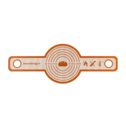 Boucle à pain ronde en silicone