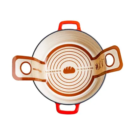 Boucle à pain ronde en silicone
