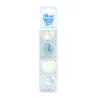 Decorazione di zucchero blu bambino, 13 pezzi