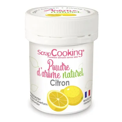 Natürliches Aromapulver Zitrone, 15 g
