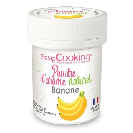 Aroma naturale in polvere di banana, 15 g