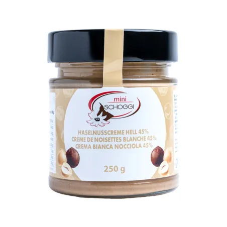 Hazelnut cream white 45%, 250 g