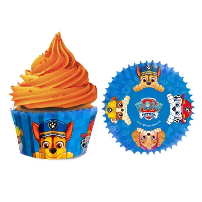 Stampi per cupcake Paw Patrol, 25 pezzi