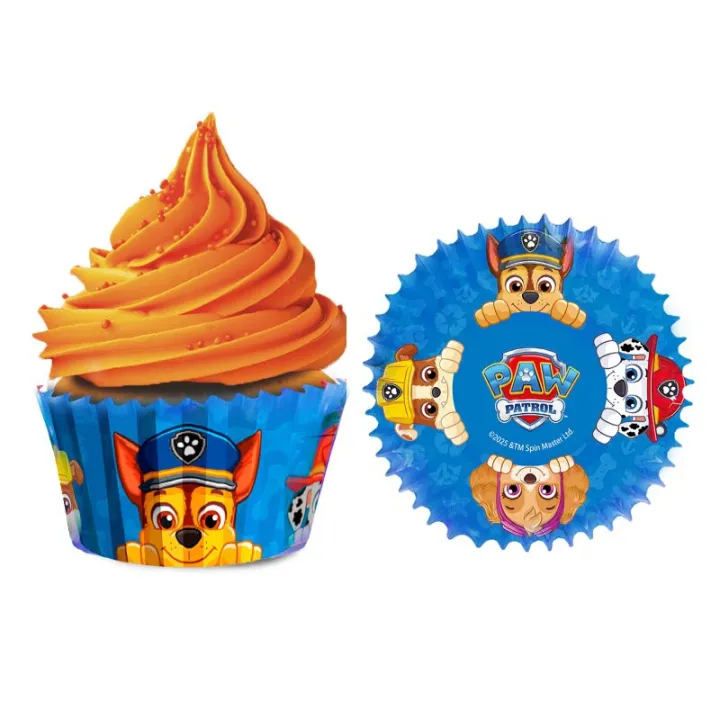 Paw Patrol cupcake cases, 25 pieces