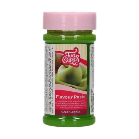 Green apple flavor paste, 120 g for delicious desserts